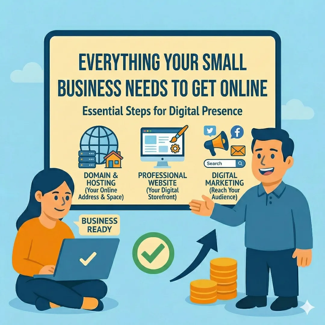 Everything Your Small Business Needs to Get Online