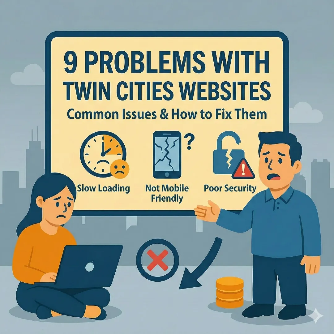9 Website Problems We See on Twin Cities Business Websites