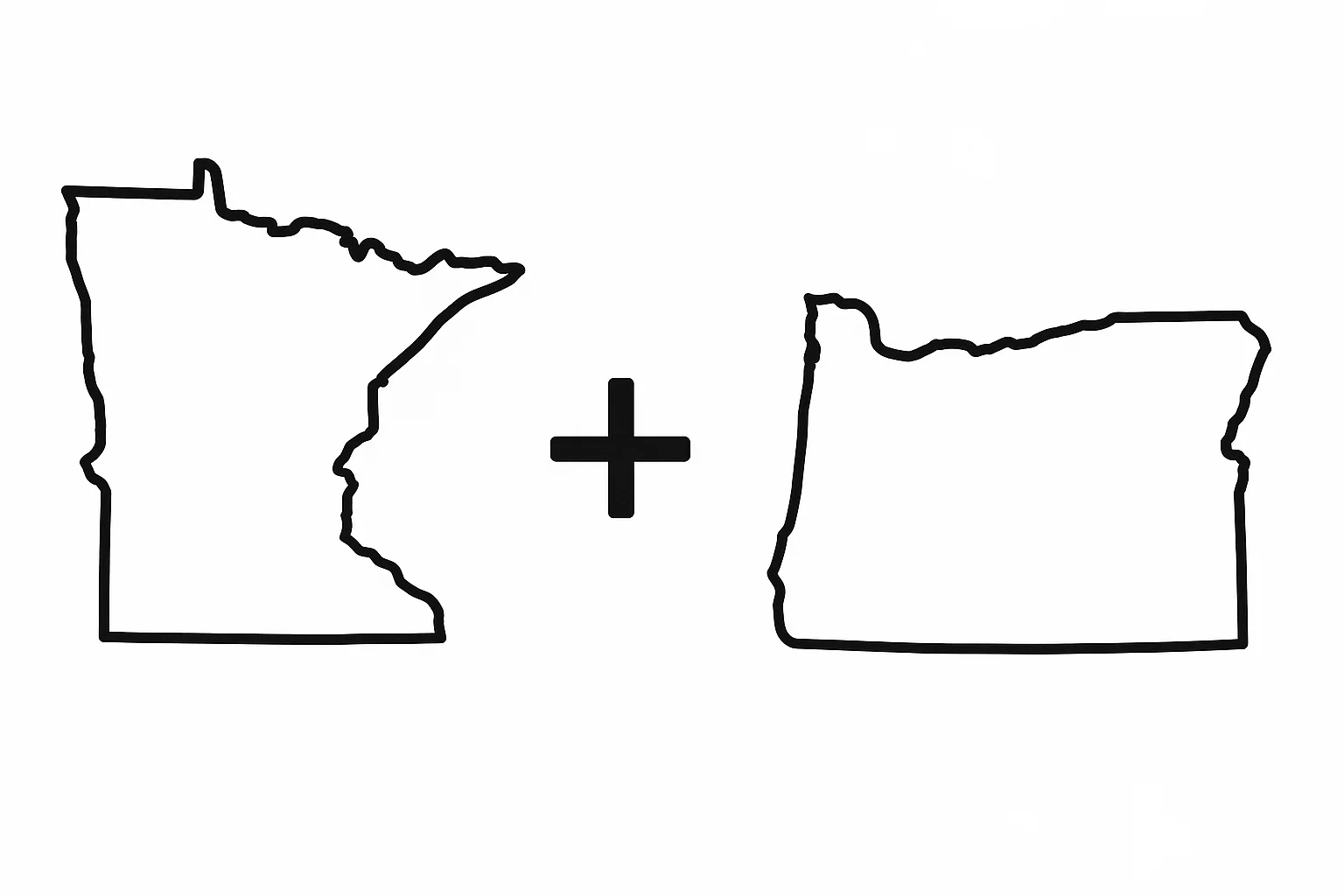 Minnesota and Oregon Service Areas
