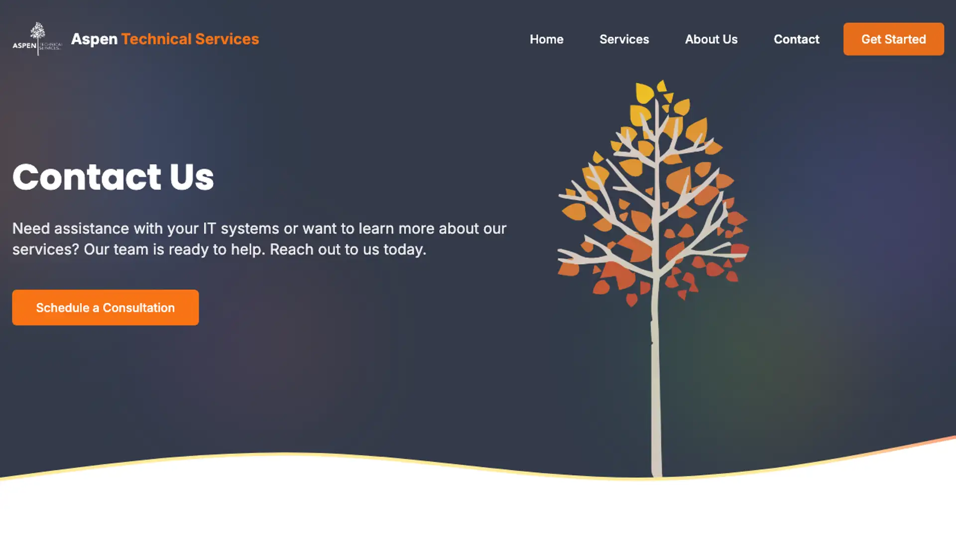Contact Page Page Thumbnail