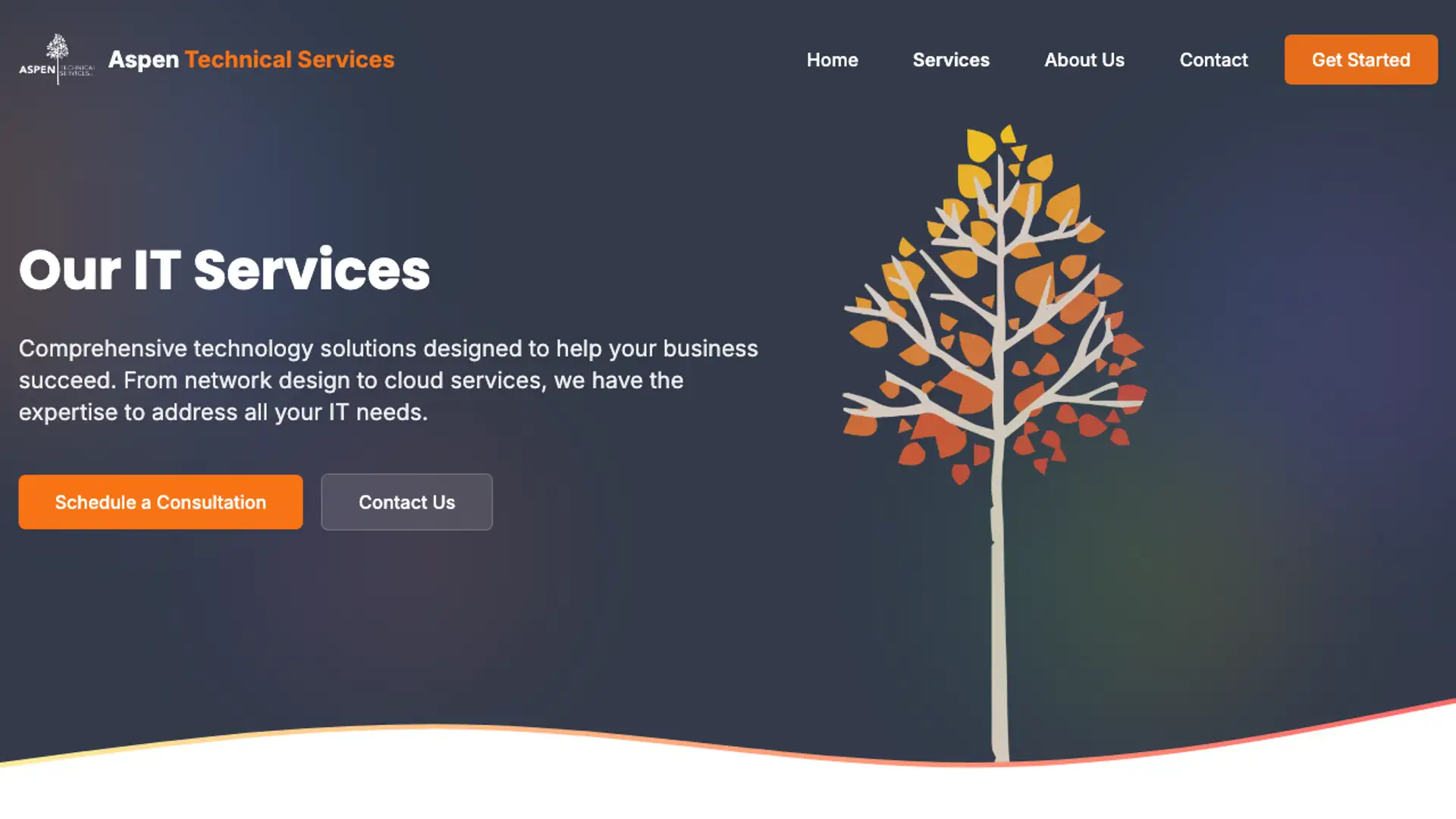 Services Overview Page Thumbnail
