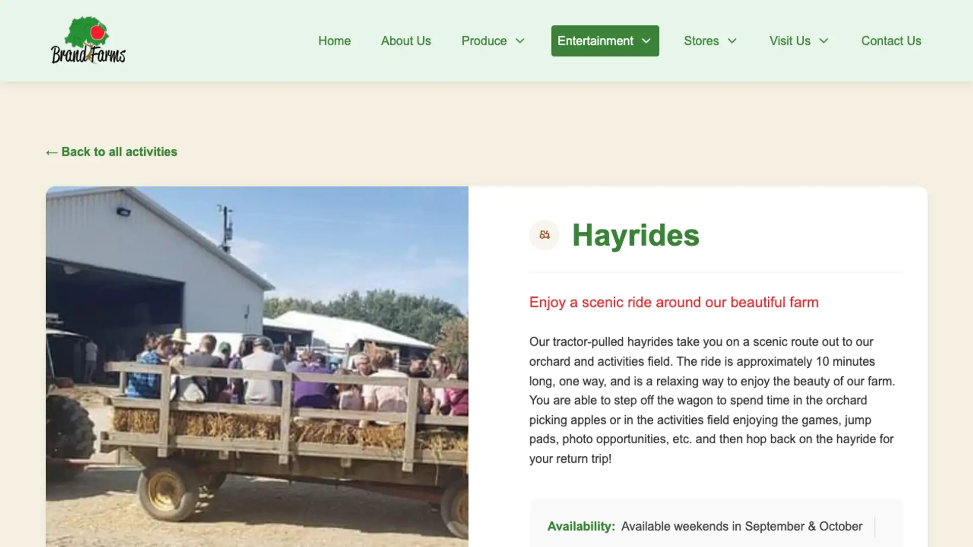 Hayrides Page Thumbnail