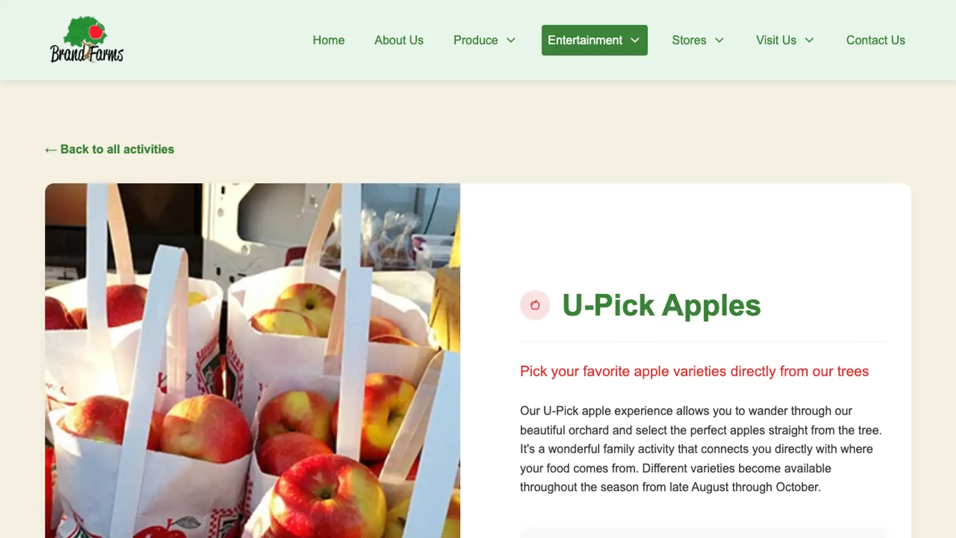 U-Pick Apples Page Thumbnail