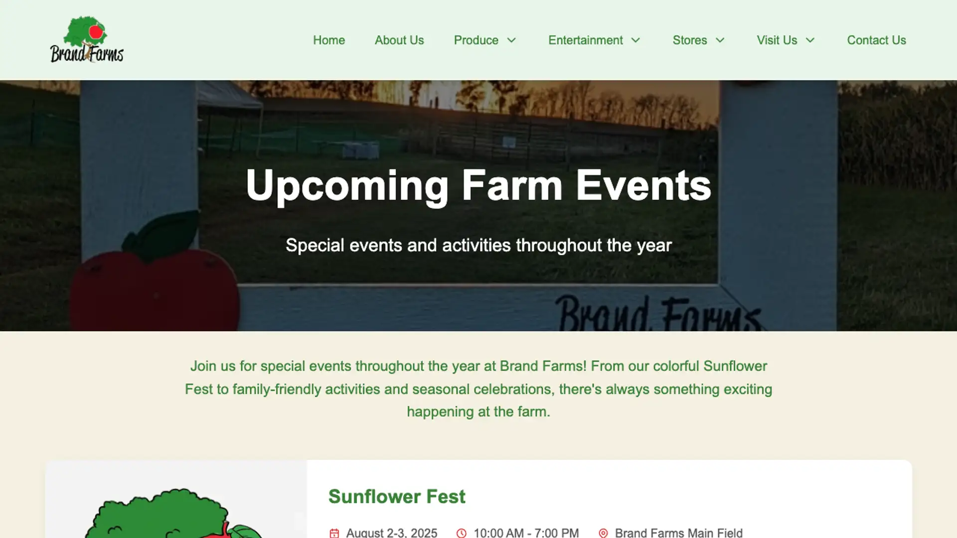 Events Overview Page Thumbnail