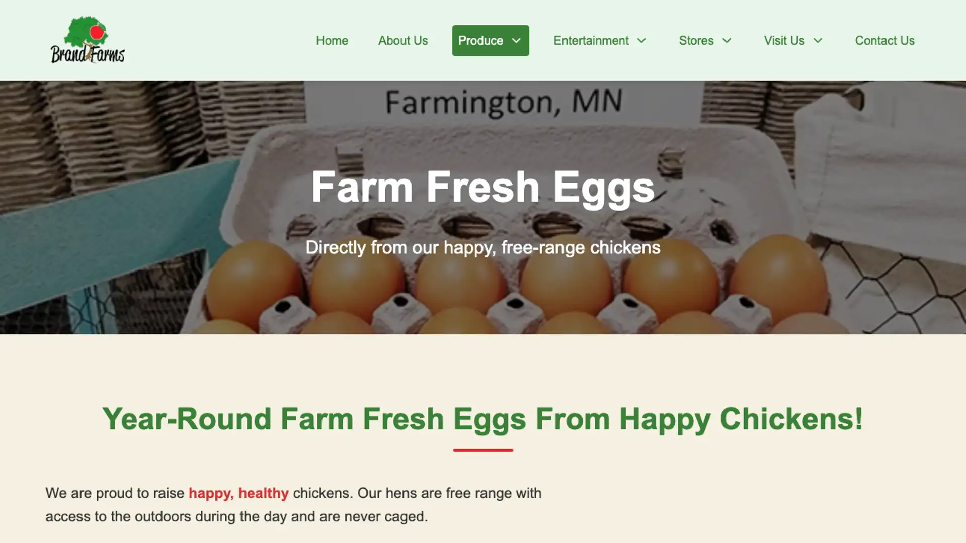 Farm Fresh Eggs Page Thumbnail