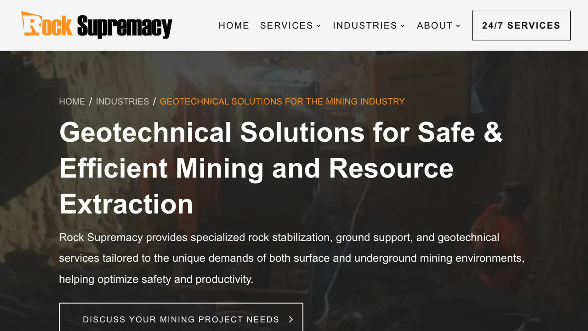Mining & Resource Extraction Page Thumbnail