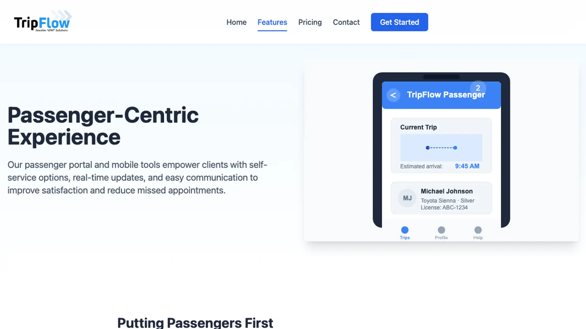 Passenger Experience Page Thumbnail