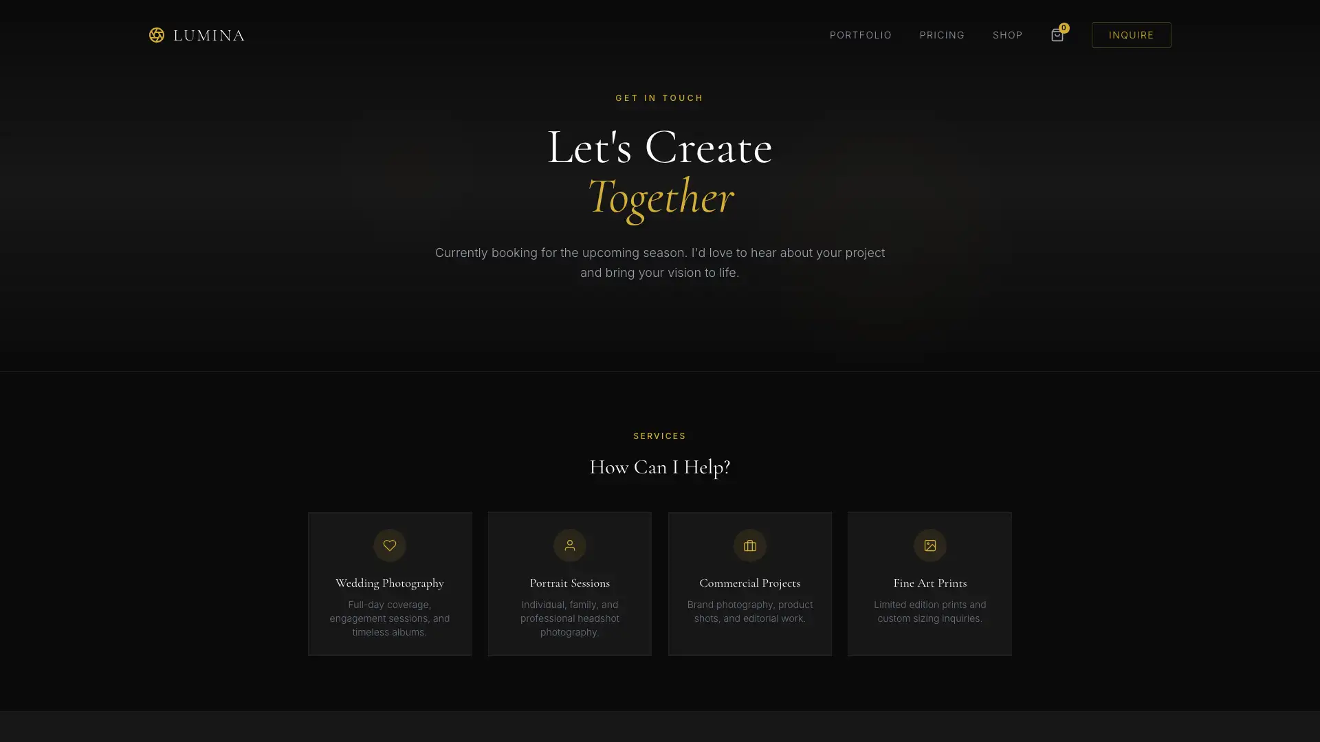 Contact Page Page Thumbnail - Website Design by Visser Analytics