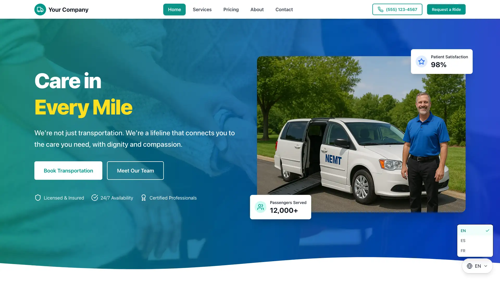 Homepage Page Thumbnail - Website Design by Visser Analytics