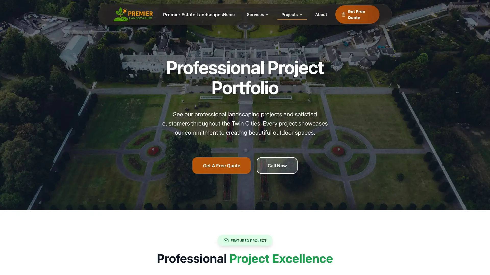Projects Page Page Thumbnail - Website Design by Visser Analytics